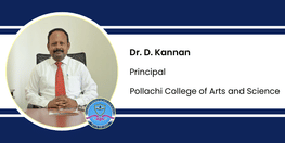 Interview Dr D Kannan Principal at Pollachi College of Arts and Science